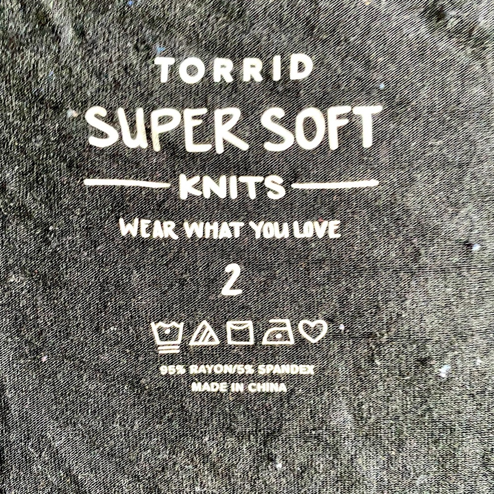 Torrid super soft knits Tank Top, Size 2, Grey